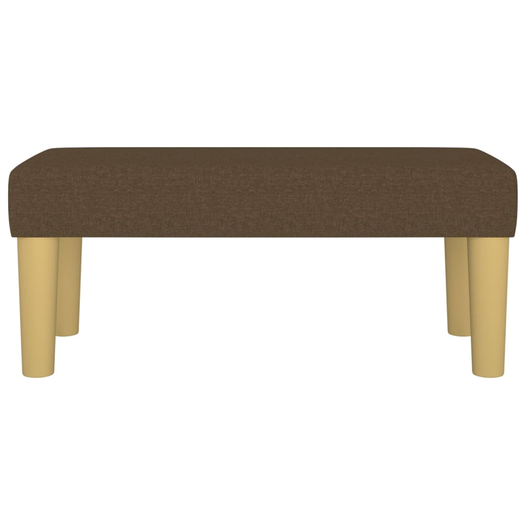 Bankje 70x30x30 cm stof bruin is nu te koop bij PeponiXL, paradijselijk wonen!