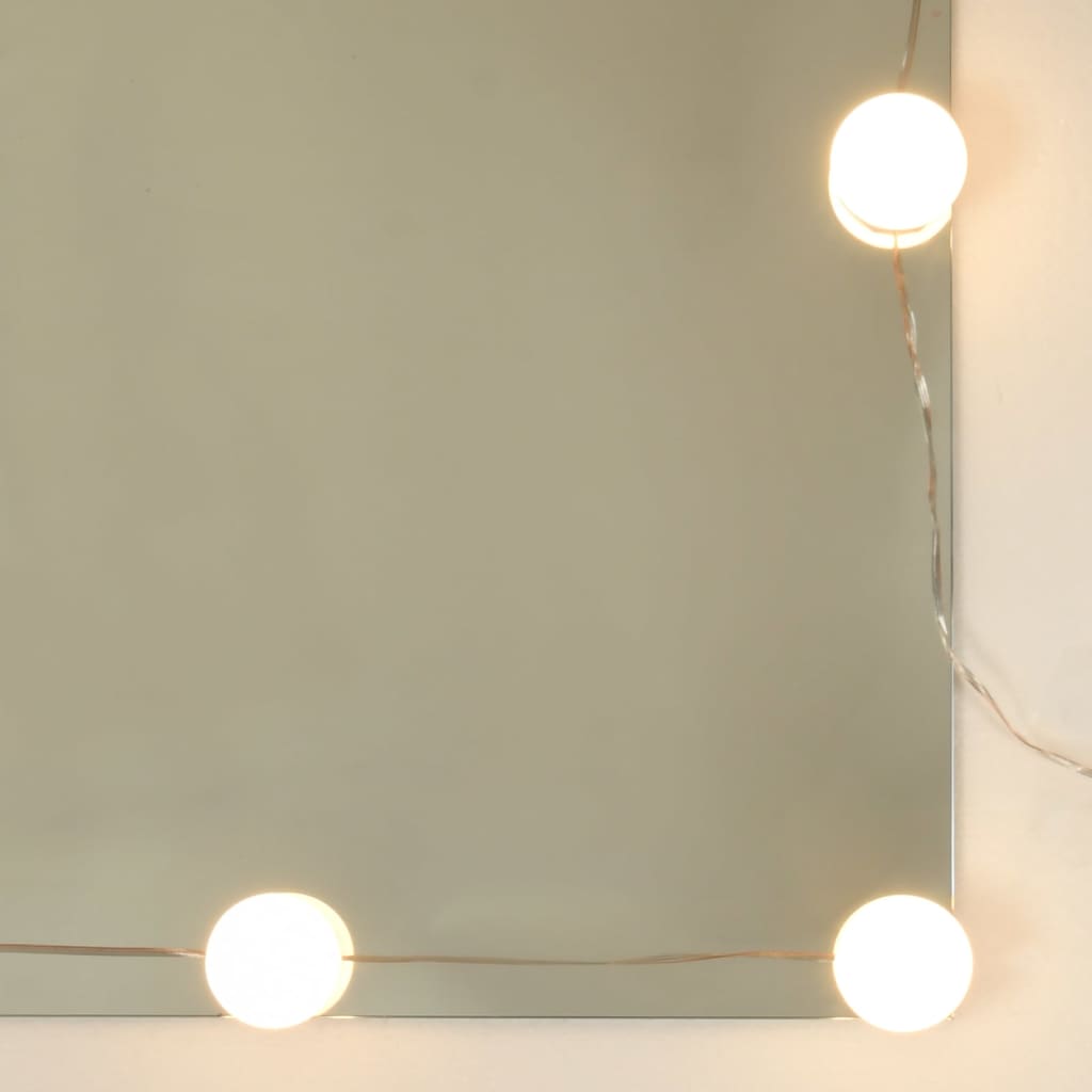 Kaptafel met kastjes LED bewerkt hout grijs sonoma eiken is nu te koop bij PeponiXL, paradijselijk wonen!