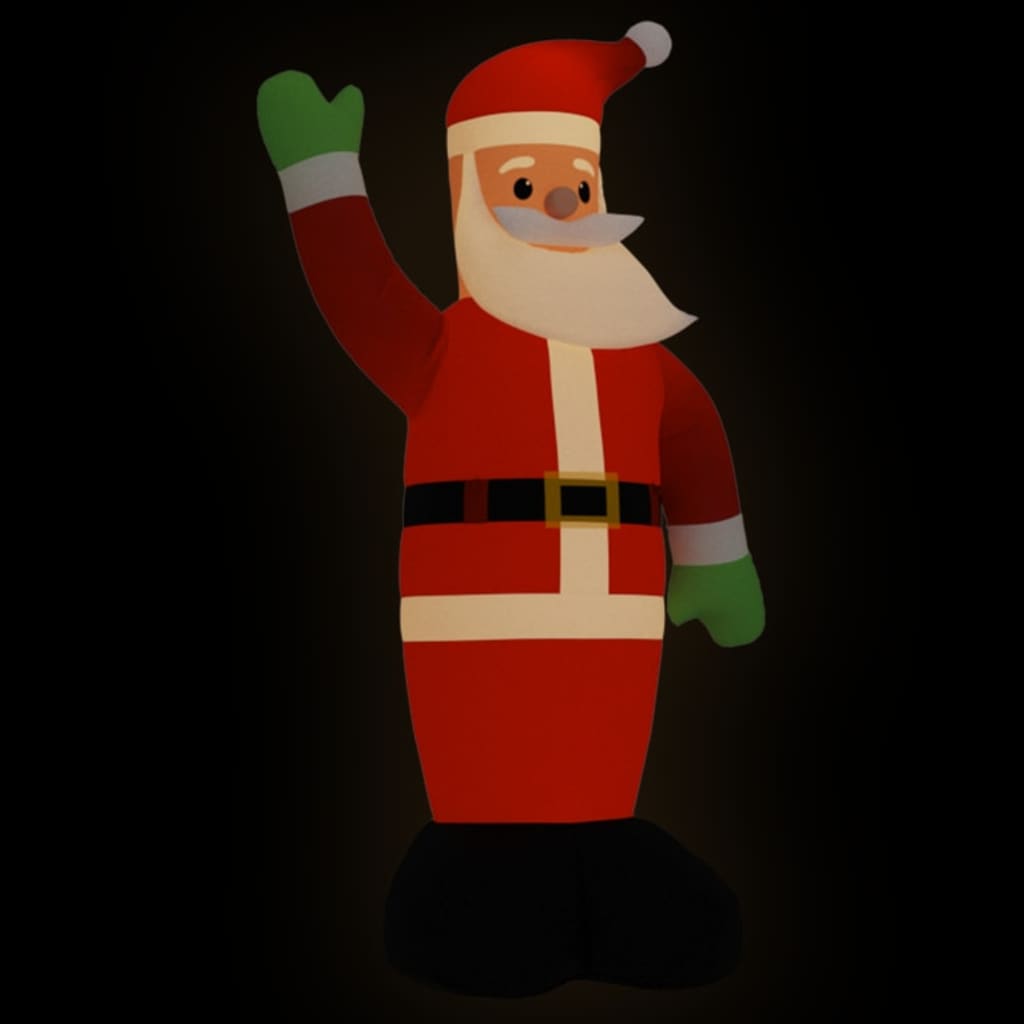 Kerstman met LED-verlichting opblaasbaar 820 cm is nu te koop bij PeponiXL, paradijselijk wonen!