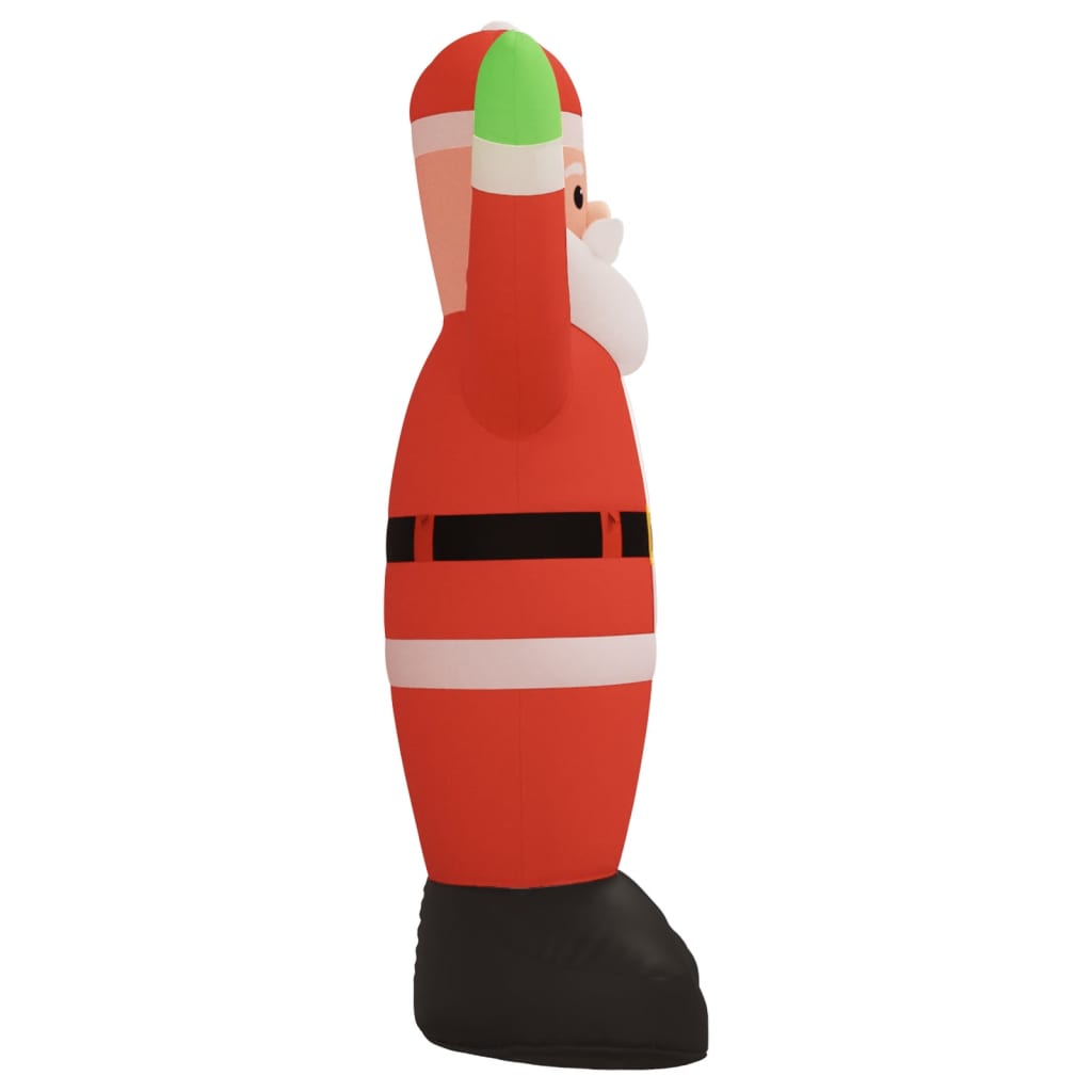 Kerstman met LED-verlichting opblaasbaar 820 cm is nu te koop bij PeponiXL, paradijselijk wonen!