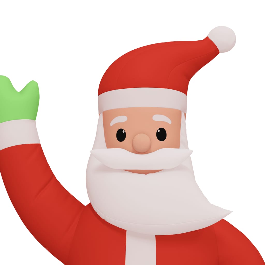 Kerstman met LED-verlichting opblaasbaar 820 cm is nu te koop bij PeponiXL, paradijselijk wonen!