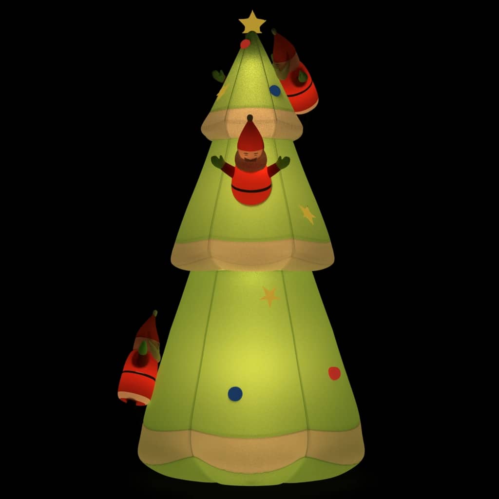 Kerstboom opblaasbaar met LED's 500 cm is nu te koop bij PeponiXL, paradijselijk wonen!
