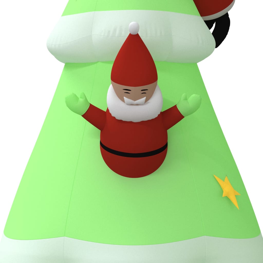 Kerstboom opblaasbaar met LED's 500 cm is nu te koop bij PeponiXL, paradijselijk wonen!