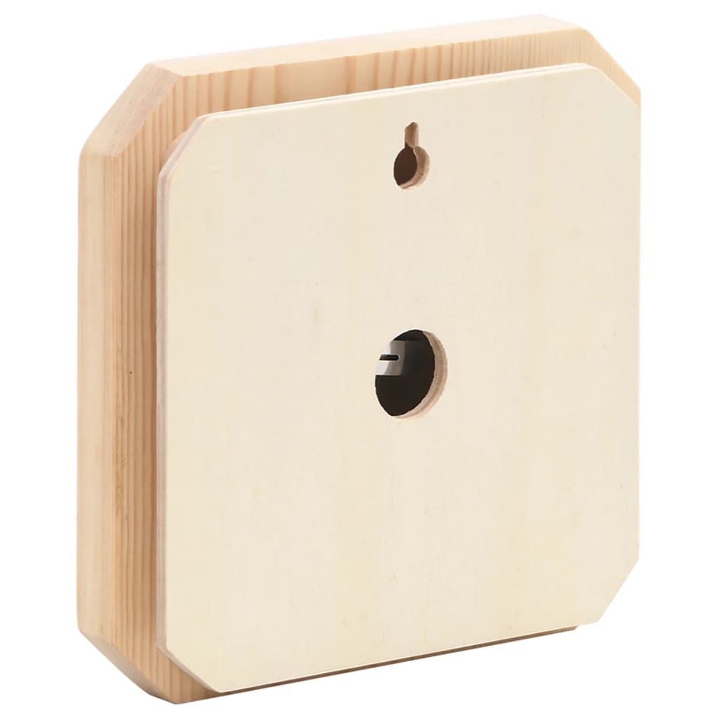 Saunaset 2-in1 hygrothermograaf en zandloper massief grenenhout is nu te koop bij PeponiXL, paradijselijk wonen!