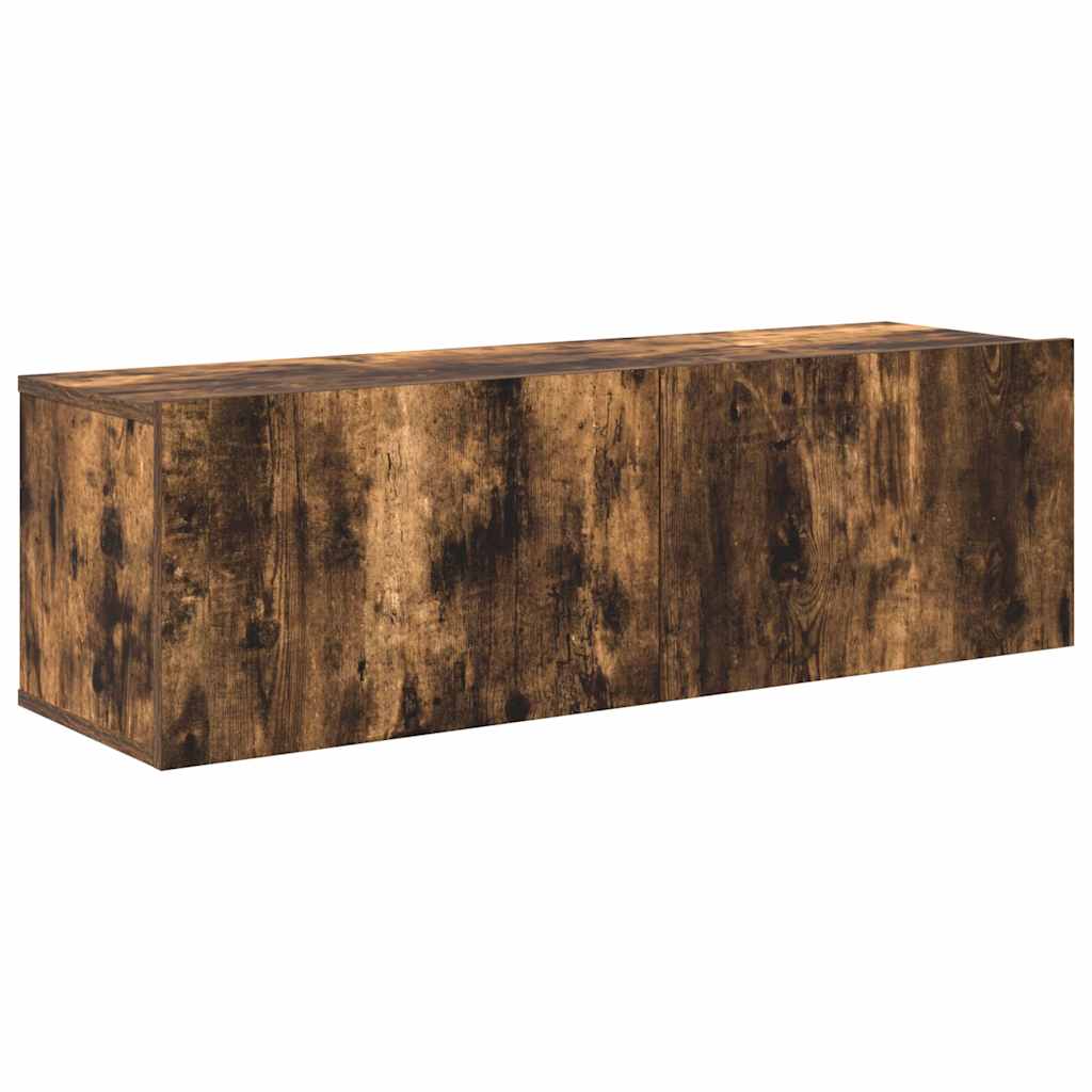 3-delige Tv-meubelset bewerkt hout gerookt eikenkleurig is nu te koop bij PeponiXL, paradijselijk wonen!