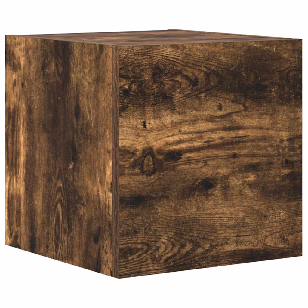 10-delige Tv-meubelset bewerkt hout gerookt eikenkleurig is nu te koop bij PeponiXL, paradijselijk wonen!