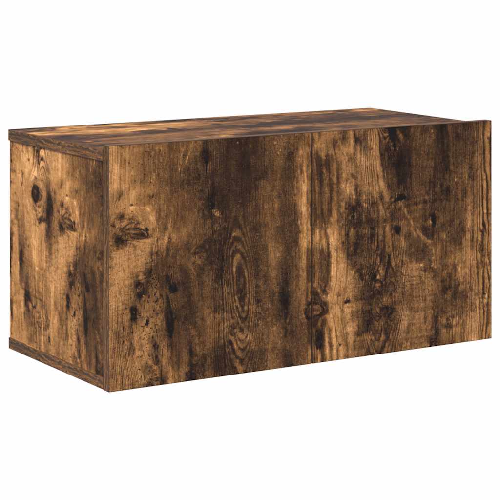 10-delige Tv-meubelset bewerkt hout gerookt eikenkleurig is nu te koop bij PeponiXL, paradijselijk wonen!