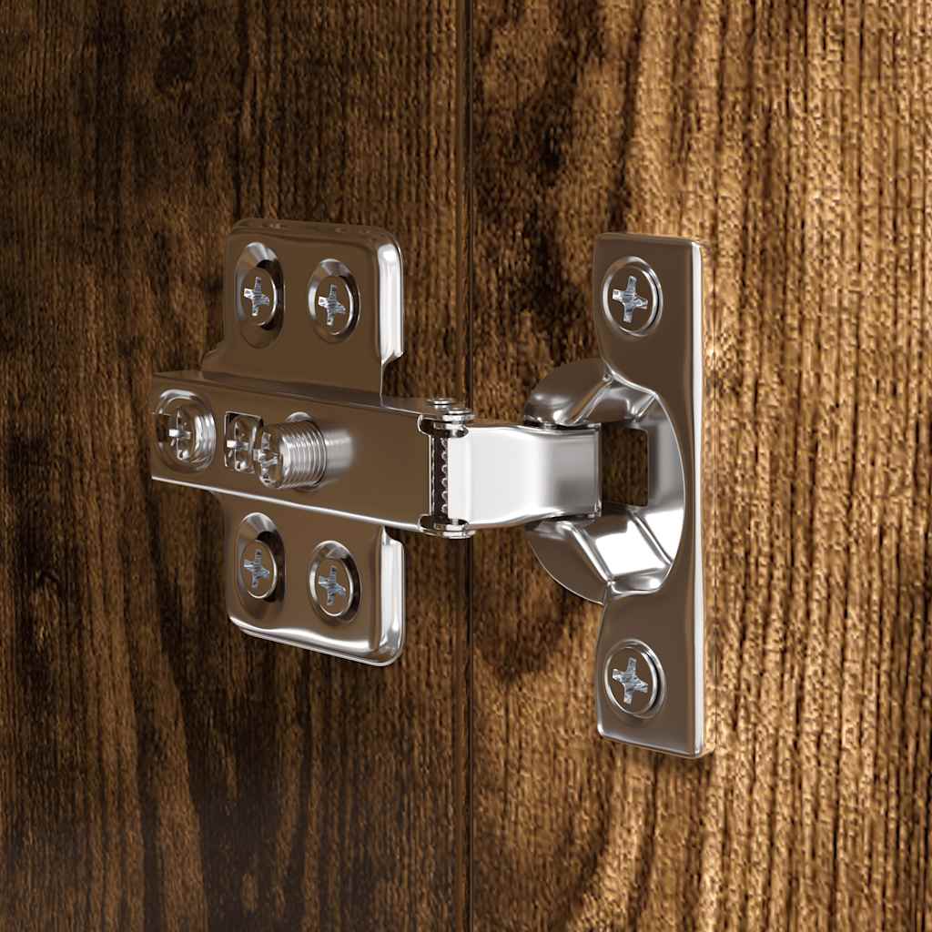 10-delige Tv-meubelset bewerkt hout gerookt eikenkleurig is nu te koop bij PeponiXL, paradijselijk wonen!
