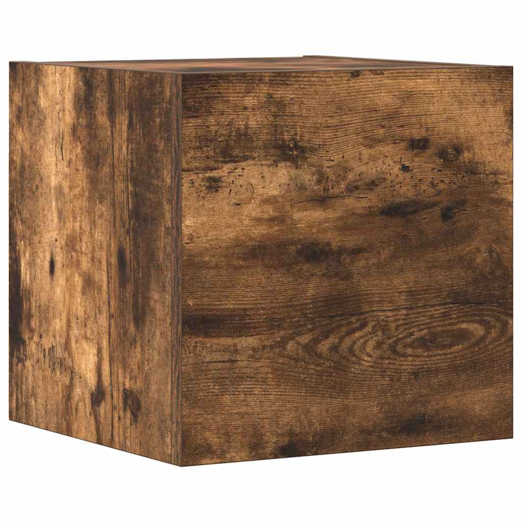 4-delige Tv-meubelset bewerkt hout gerookt eikenkleurig is nu te koop bij PeponiXL, paradijselijk wonen!