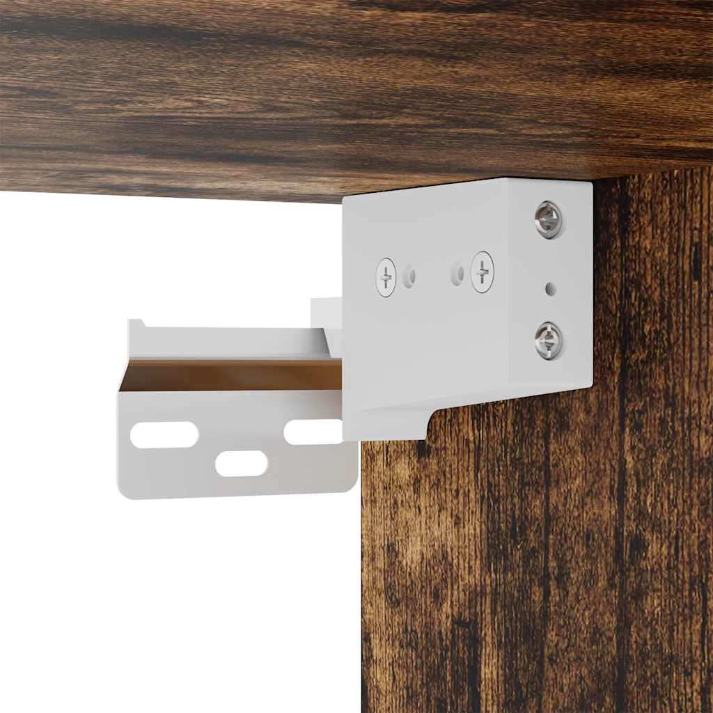 4-delige Tv-meubelset bewerkt hout gerookt eikenkleurig is nu te koop bij PeponiXL, paradijselijk wonen!