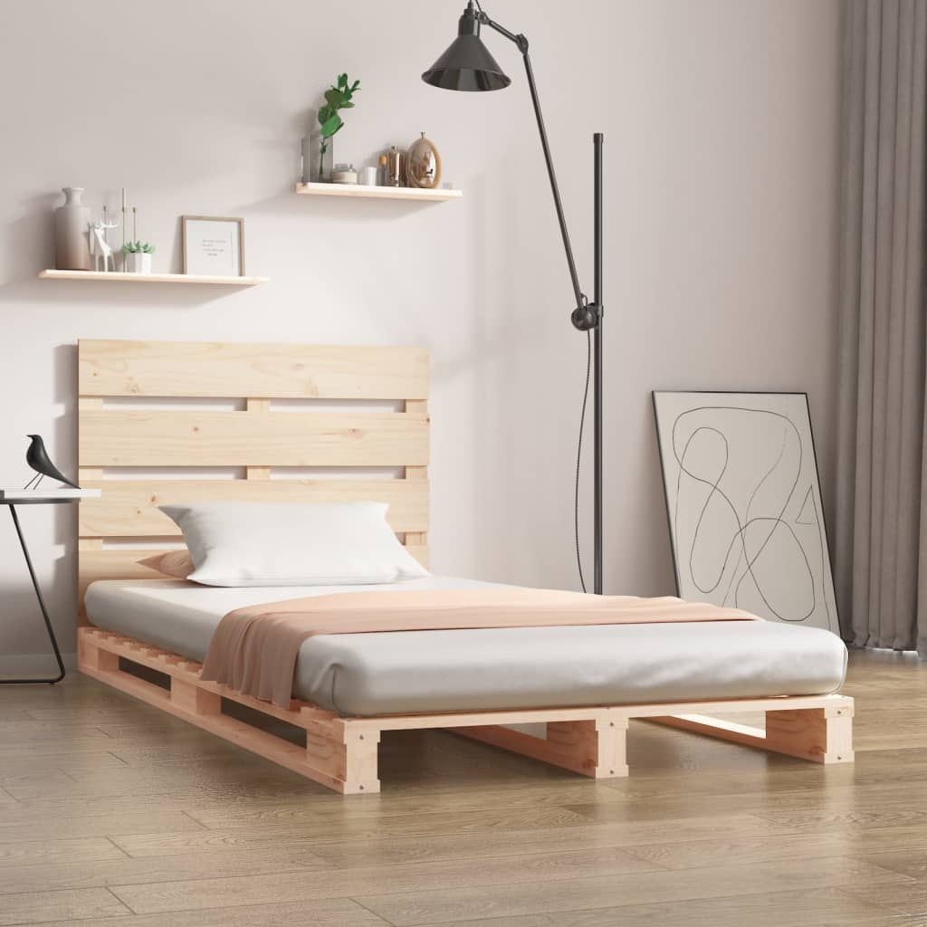 Bedframe zonder matras massief grenenhout 90x200 cm is nu te koop bij PeponiXL, paradijselijk wonen!