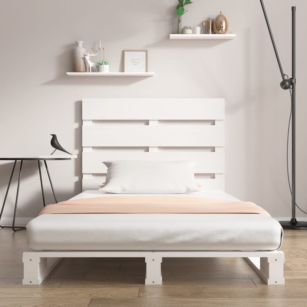 Bedframe zonder matras massief grenenhout wit 90x200 cm is nu te koop bij PeponiXL, paradijselijk wonen!