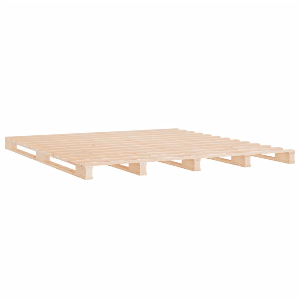 Bedframe zonder matras massief grenenhout 140x200 cm is nu te koop bij PeponiXL, paradijselijk wonen!