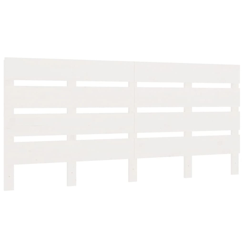 Bedframe zonder matras massief grenenhout wit 140x200 cm is nu te koop bij PeponiXL, paradijselijk wonen!