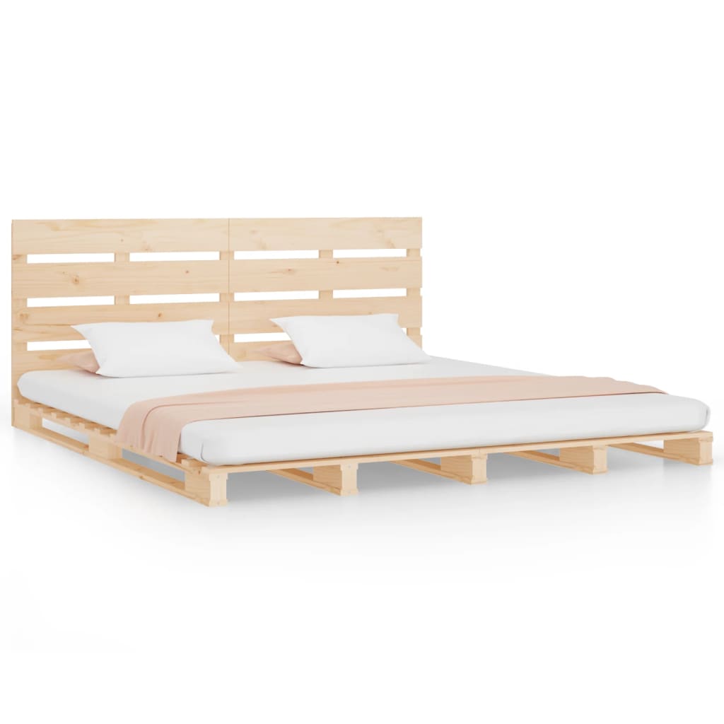 Bedframe zonder matras massief grenenhout 160x200 cm is nu te koop bij PeponiXL, paradijselijk wonen!