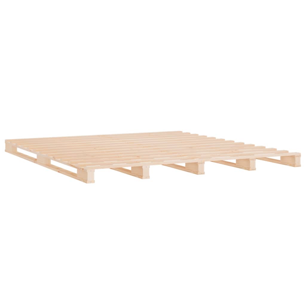 Bedframe zonder matras massief grenenhout 160x200 cm is nu te koop bij PeponiXL, paradijselijk wonen!