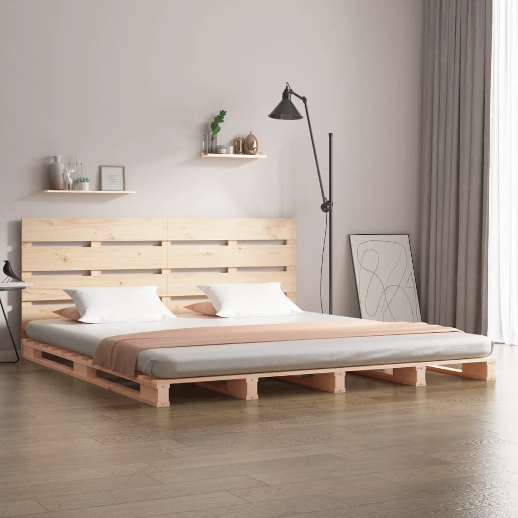Bedframe zonder matras massief grenenhout 160x200 cm is nu te koop bij PeponiXL, paradijselijk wonen!