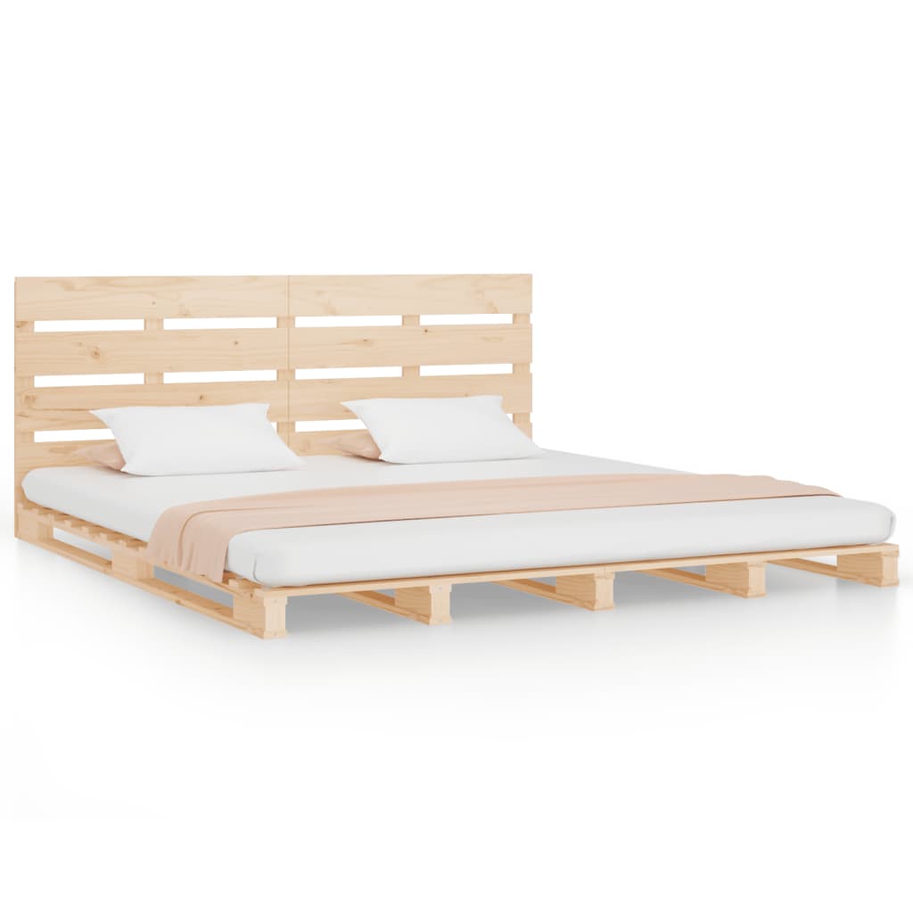 Bedframe zonder matras massief grenenhout 180x200 cm is nu te koop bij PeponiXL, paradijselijk wonen!