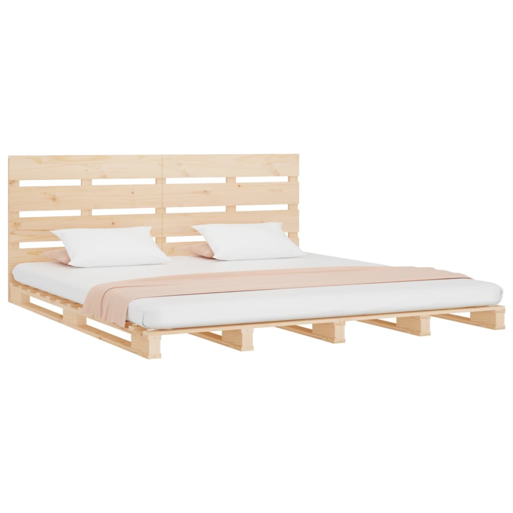 Bedframe zonder matras massief grenenhout 180x200 cm is nu te koop bij PeponiXL, paradijselijk wonen!
