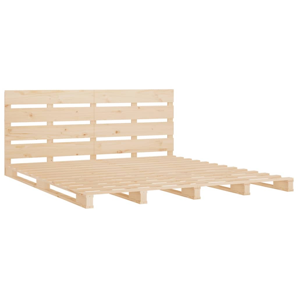 Bedframe zonder matras massief grenenhout 180x200 cm is nu te koop bij PeponiXL, paradijselijk wonen!