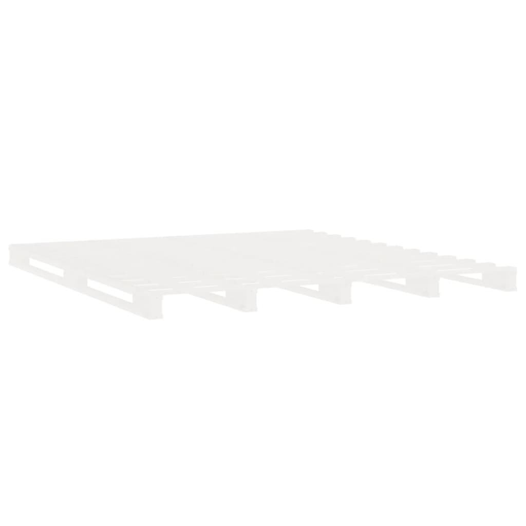 Bedframe zonder matras massief grenenhout wit 180x200 cm is nu te koop bij PeponiXL, paradijselijk wonen!