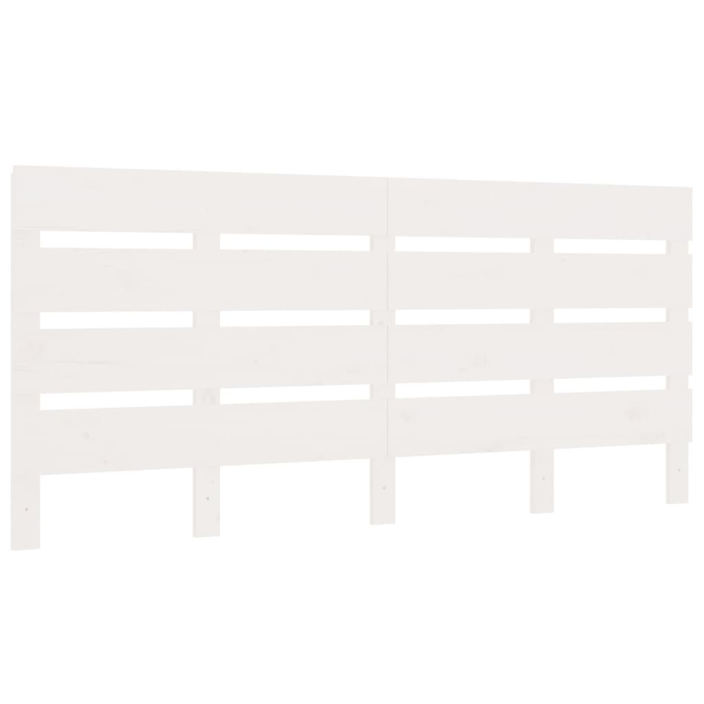 Bedframe zonder matras massief grenenhout wit 200x200 cm is nu te koop bij PeponiXL, paradijselijk wonen!