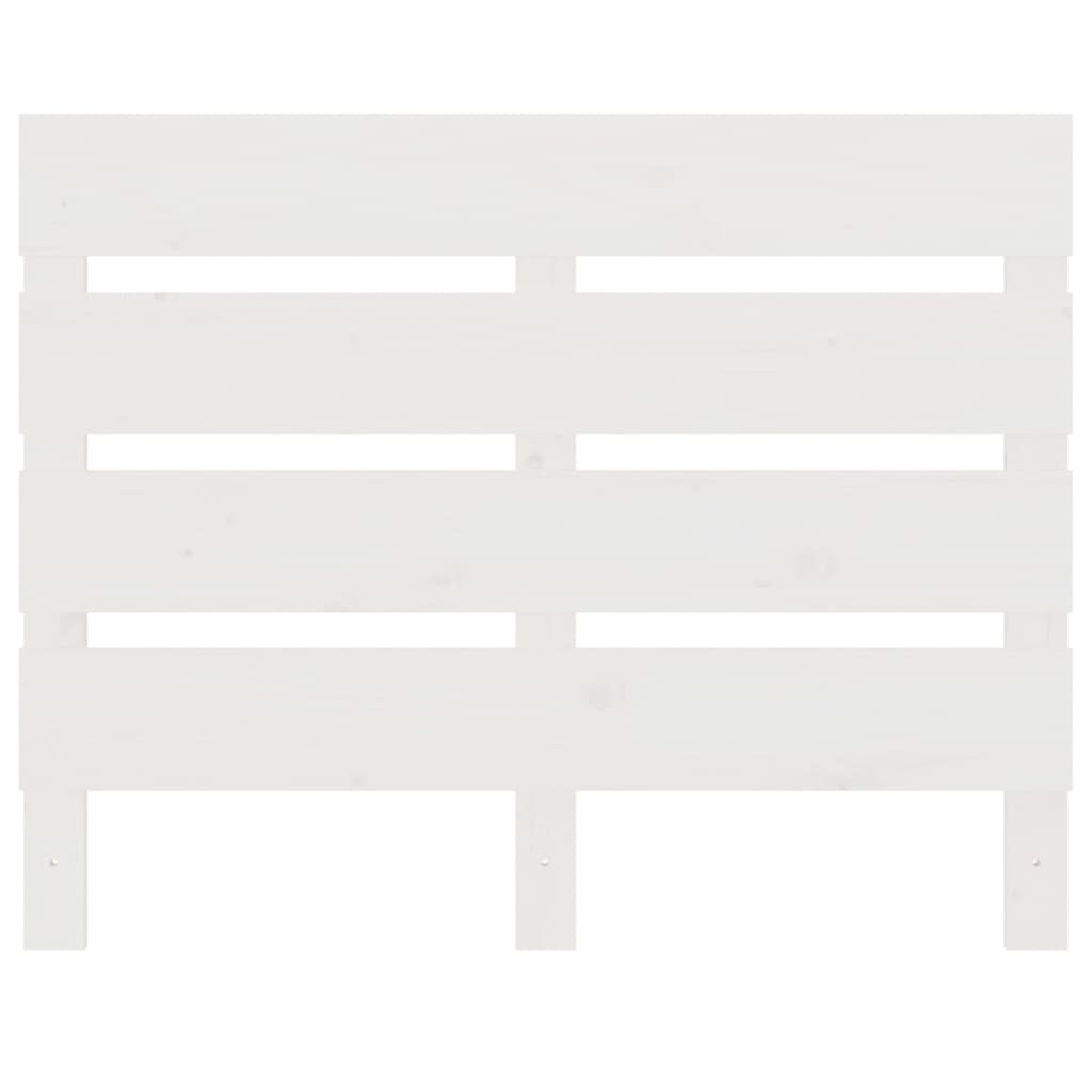 Bedframe zonder matras massief grenenhout wit 75x190 cm is nu te koop bij PeponiXL, paradijselijk wonen!
