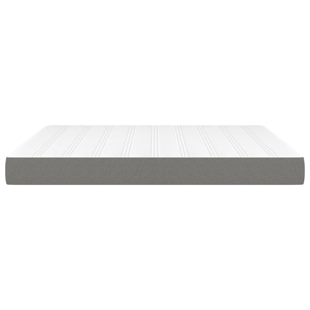 Pocketveermatras medium california king 183x213x20 cm donkergrijs is nu te koop bij PeponiXL, paradijselijk wonen!