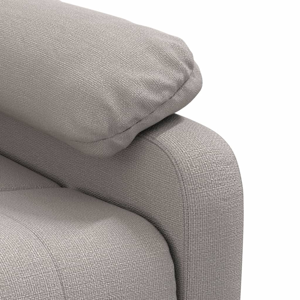 Fauteuil verstelbaar stof taupe is nu te koop bij PeponiXL, paradijselijk wonen!