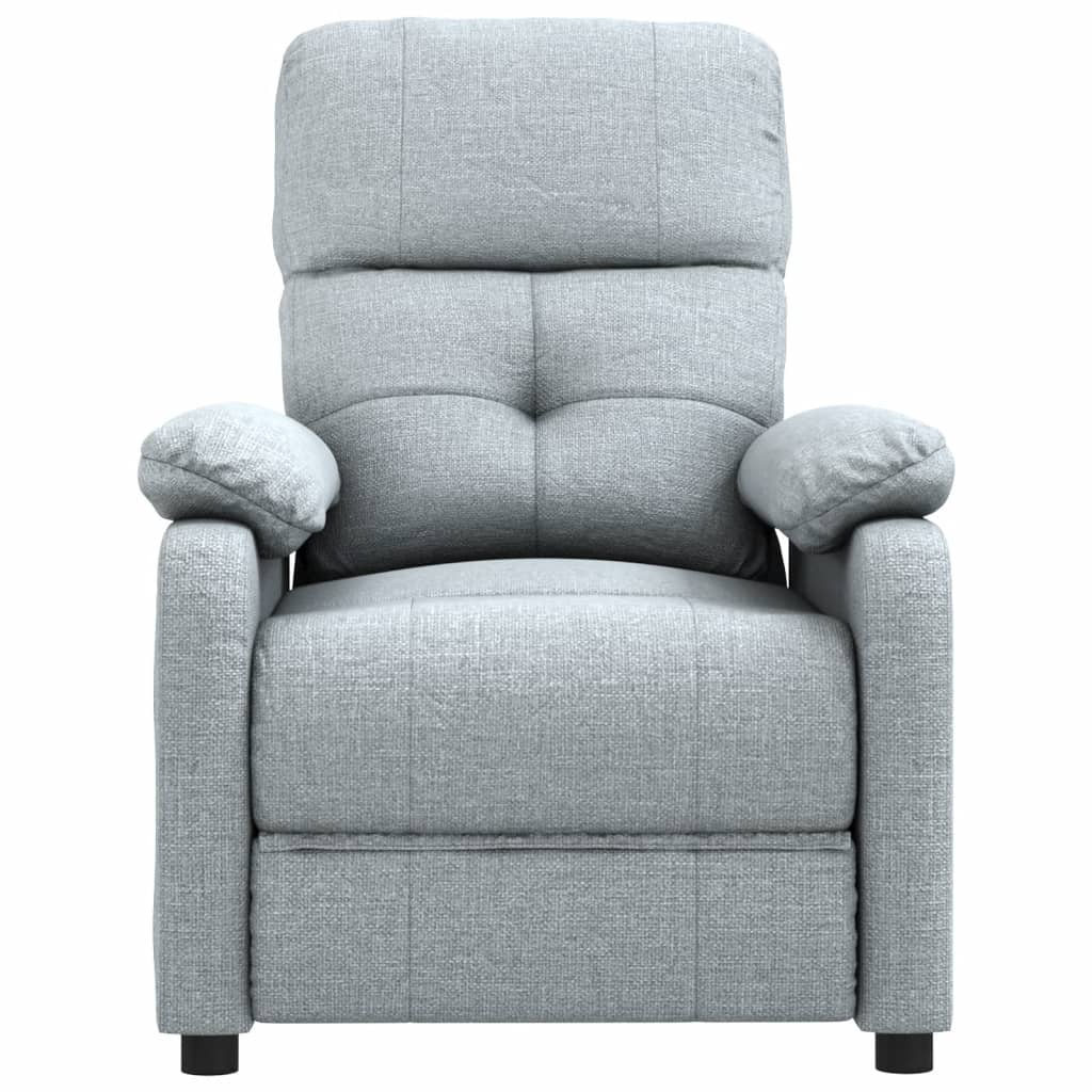 Massagestoel stof lichtgrijs is nu te koop bij PeponiXL, paradijselijk wonen!