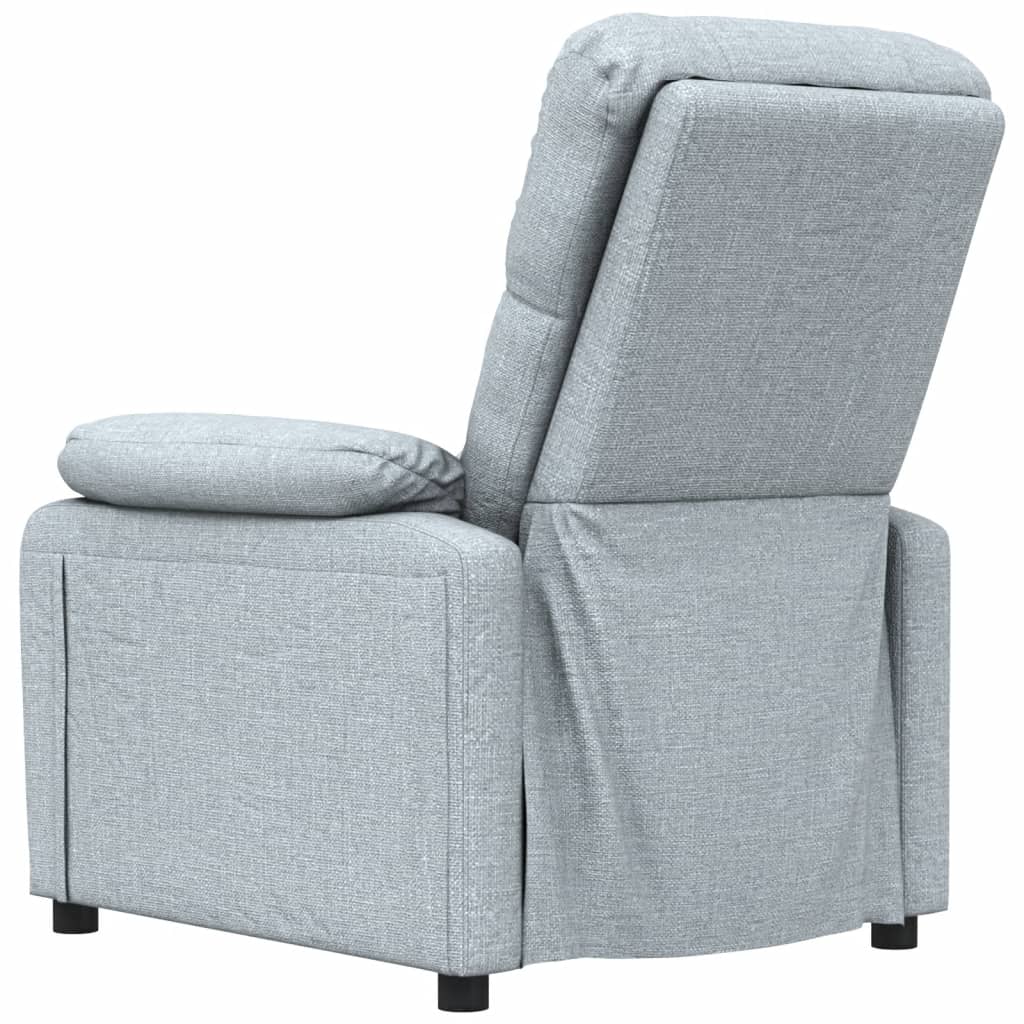 Massagestoel stof lichtgrijs is nu te koop bij PeponiXL, paradijselijk wonen!