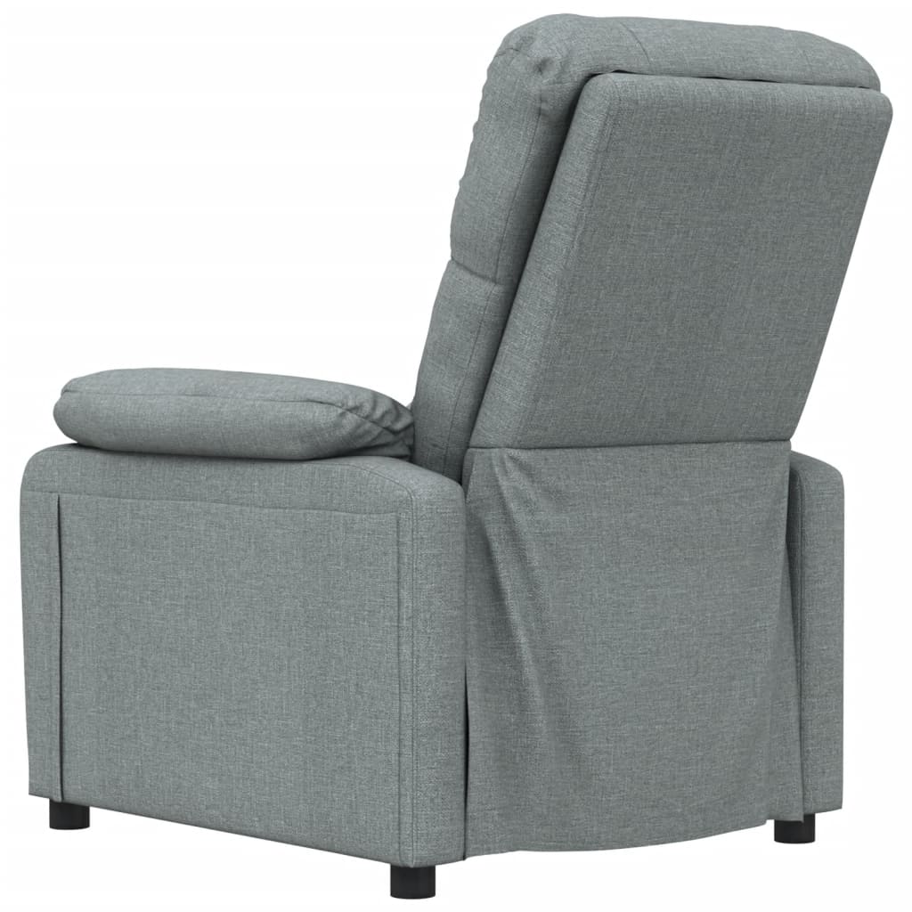 Massagestoel stof donkergrijs is nu te koop bij PeponiXL, paradijselijk wonen!