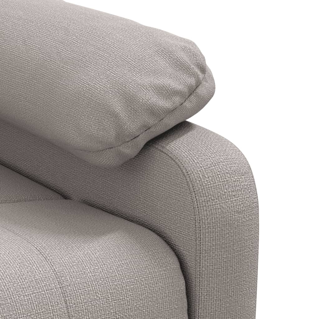 Massagestoel stof taupe is nu te koop bij PeponiXL, paradijselijk wonen!