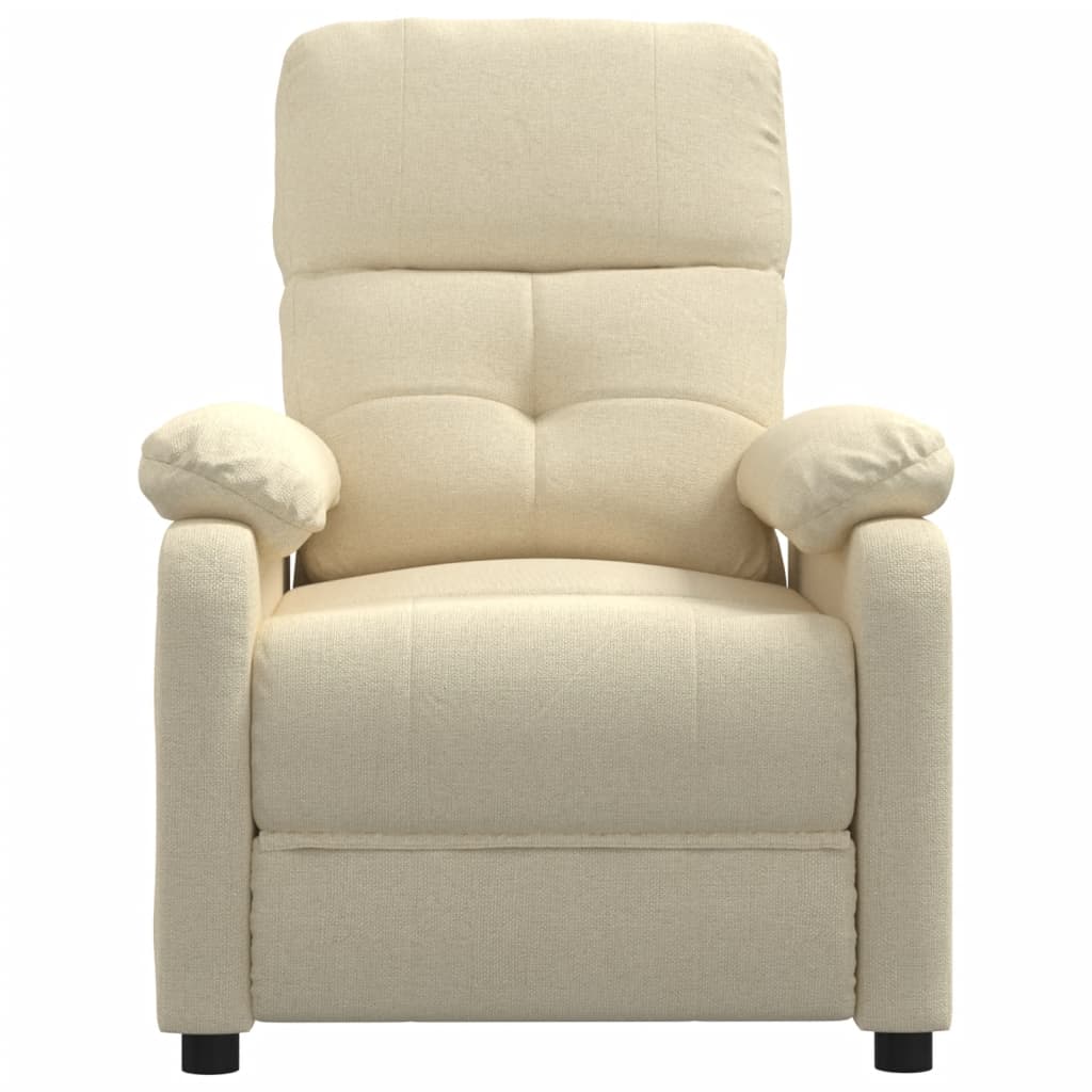 Massagestoel stof crèmekleurig is nu te koop bij PeponiXL, paradijselijk wonen!