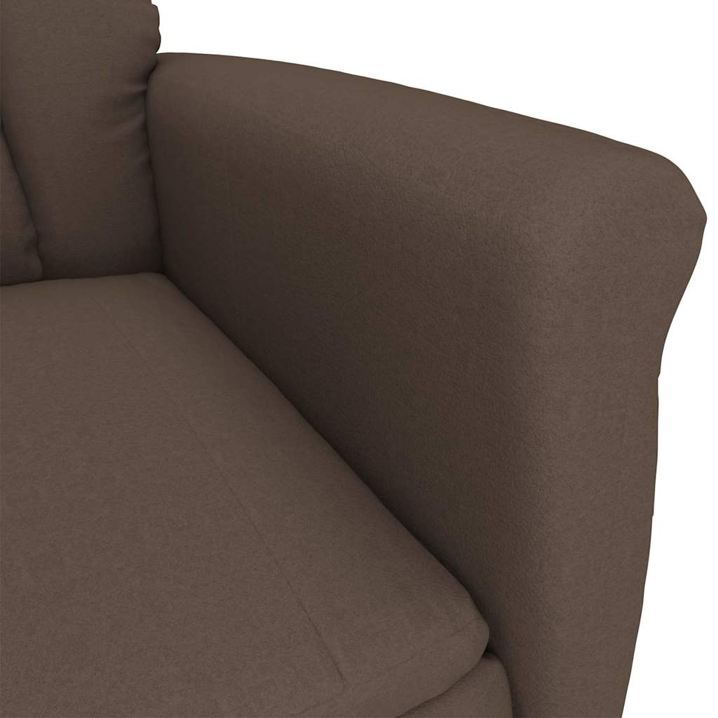 Fauteuil Bruin Microvezel is nu te koop bij PeponiXL, paradijselijk wonen!
