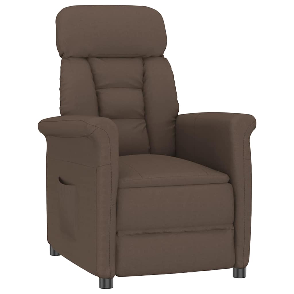 Fauteuil Bruin Microvezel is nu te koop bij PeponiXL, paradijselijk wonen!