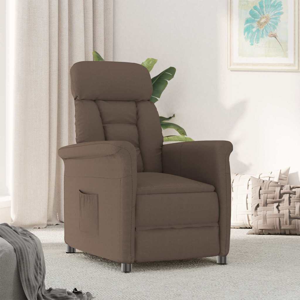 Fauteuil Bruin Microvezel is nu te koop bij PeponiXL, paradijselijk wonen!