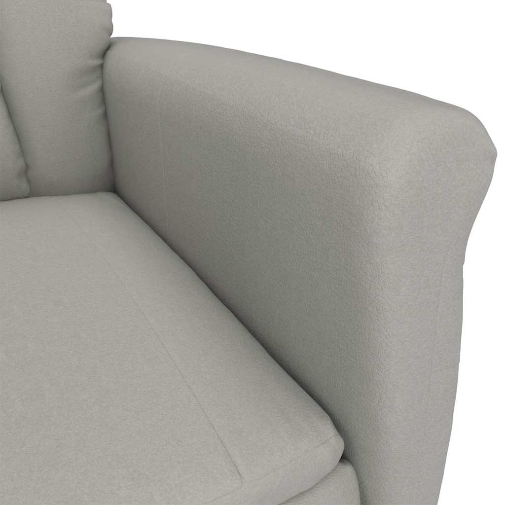 Fauteuil Lichtgrijs Microvezel is nu te koop bij PeponiXL, paradijselijk wonen!