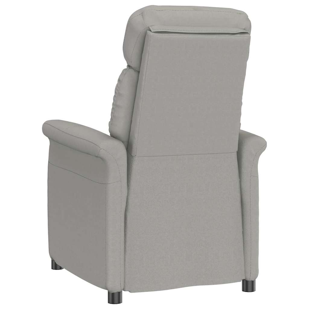 Fauteuil Lichtgrijs Microvezel is nu te koop bij PeponiXL, paradijselijk wonen!