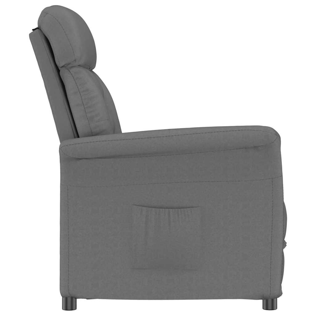 Fauteuil Donkergrijs Microvezel is nu te koop bij PeponiXL, paradijselijk wonen!