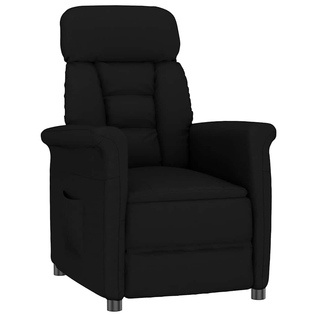 Fauteuil Zwart Microvezel is nu te koop bij PeponiXL, paradijselijk wonen!