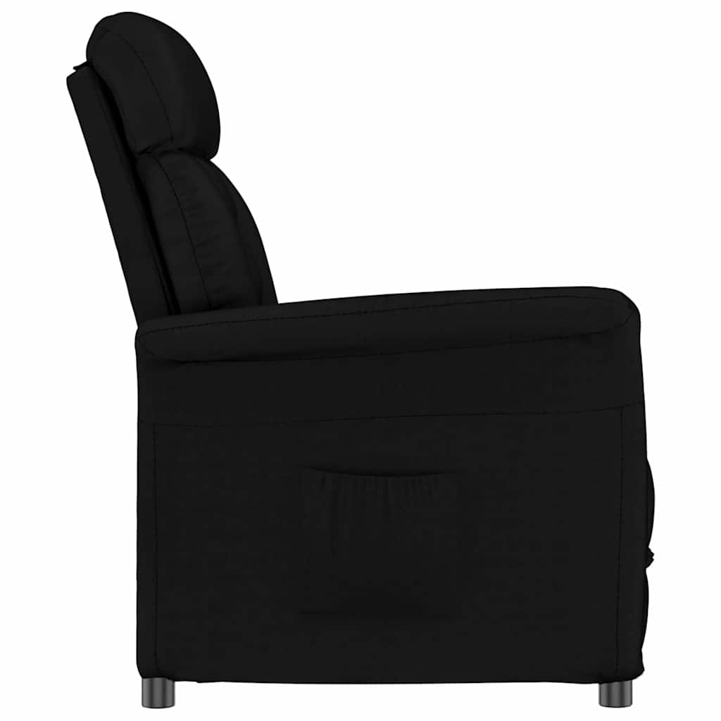 Fauteuil Zwart Microvezel is nu te koop bij PeponiXL, paradijselijk wonen!