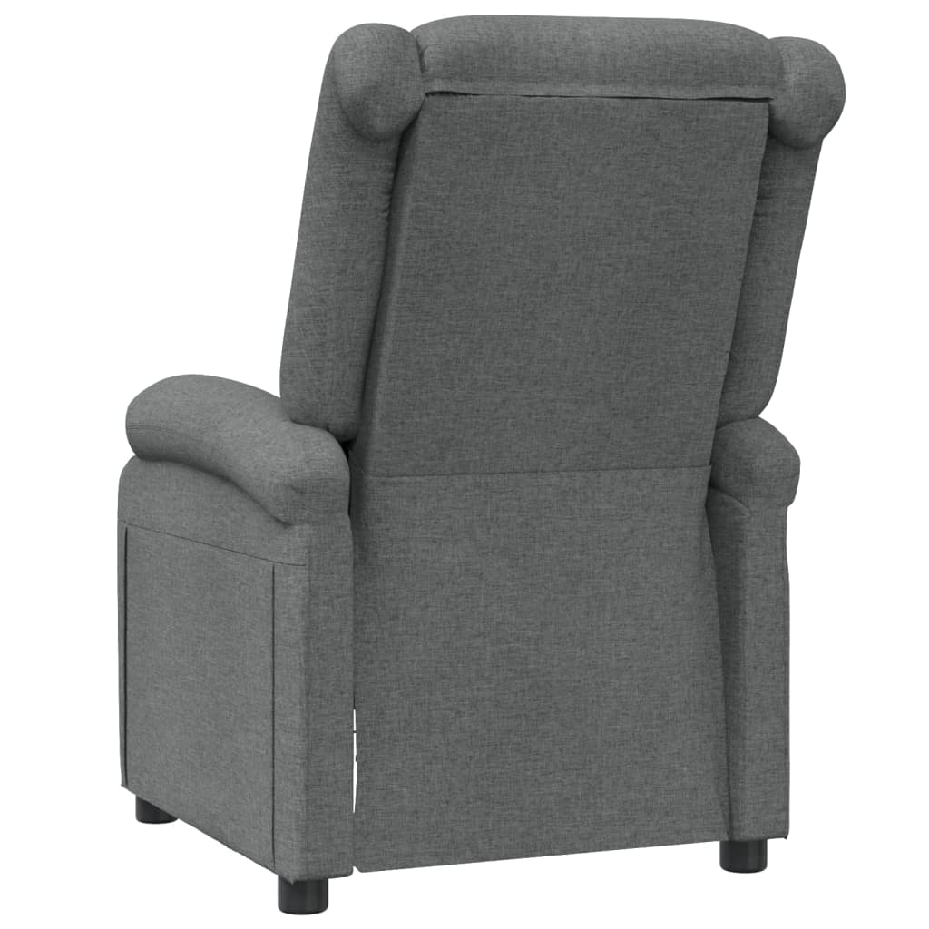 Fauteuil verstelbaar stof donkergrijs is nu te koop bij PeponiXL, paradijselijk wonen!