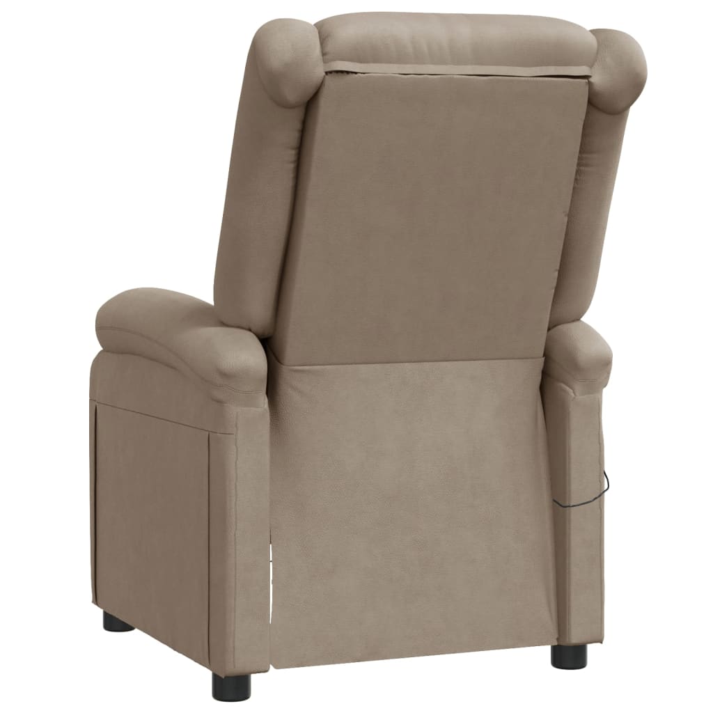 Massagestoel kunstleer cappuccinokleurig is nu te koop bij PeponiXL, paradijselijk wonen!