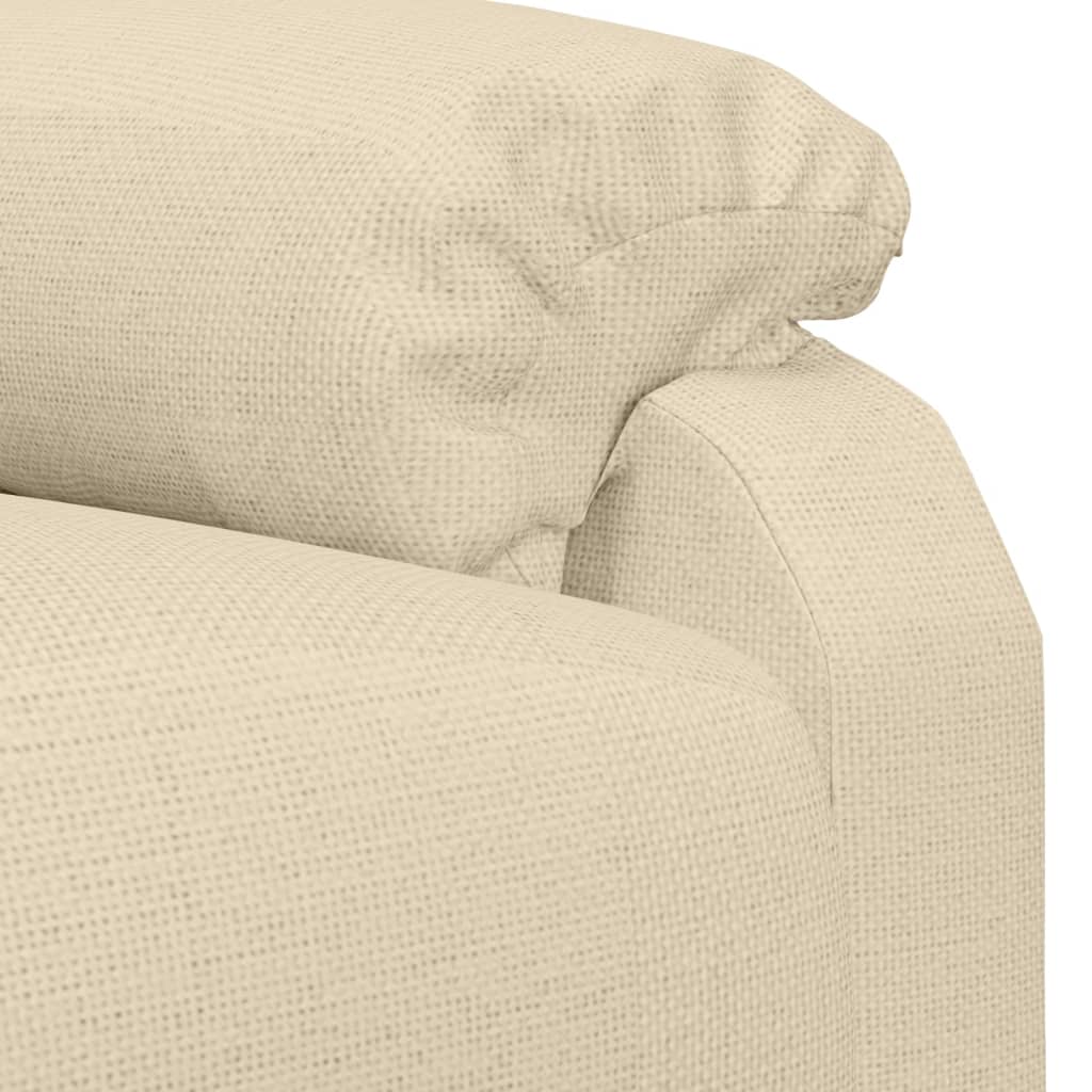 Massagestoel stof crèmekleurig is nu te koop bij PeponiXL, paradijselijk wonen!