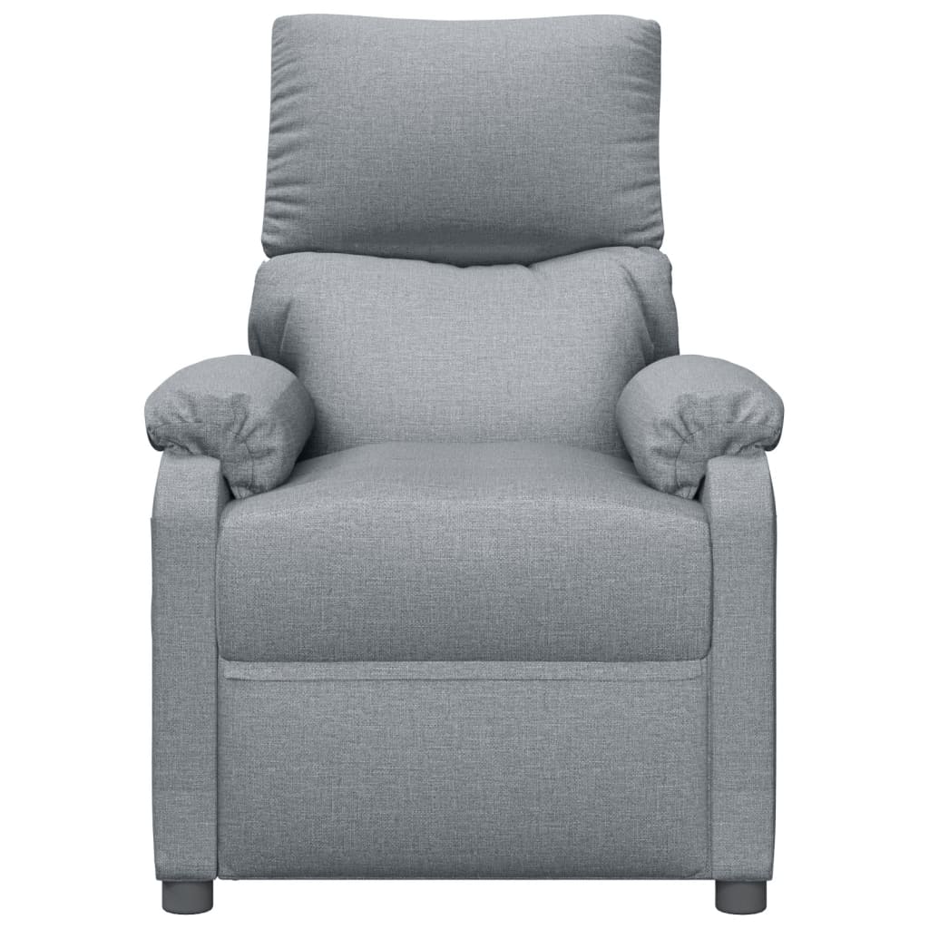 Massagestoel stof lichtgrijs is nu te koop bij PeponiXL, paradijselijk wonen!