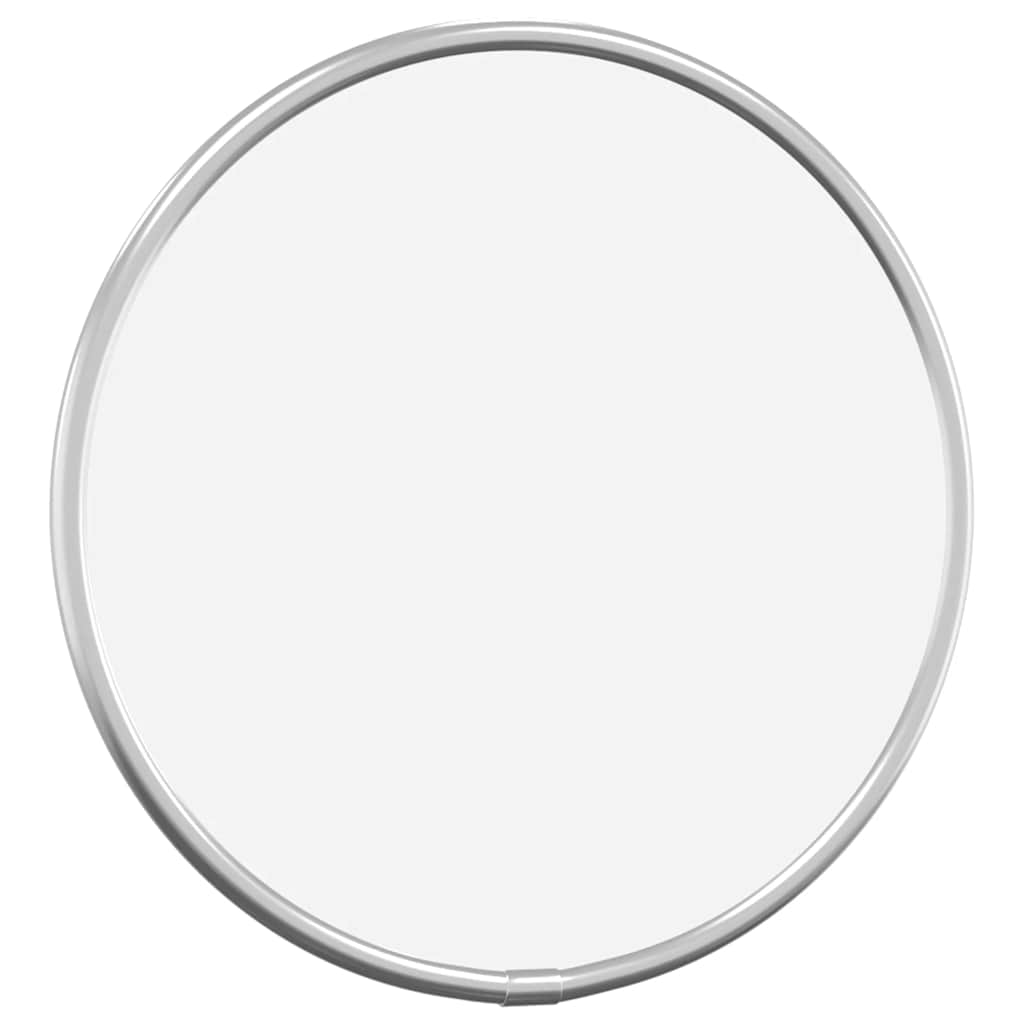 Wandspiegel rond Ø20 cm zilverkleurig is nu te koop bij PeponiXL, paradijselijk wonen!