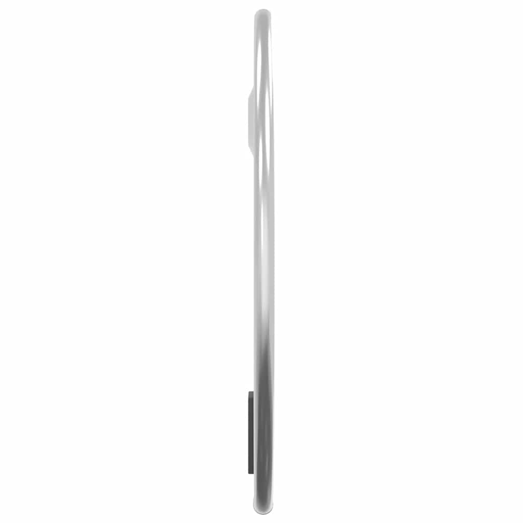 Wandspiegel rond Ø20 cm zilverkleurig is nu te koop bij PeponiXL, paradijselijk wonen!