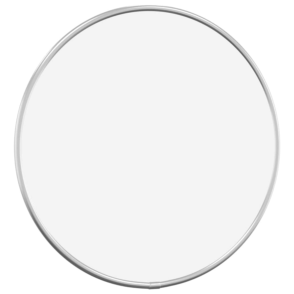 Wandspiegel rond Ø30 cm zilverkleurig is nu te koop bij PeponiXL, paradijselijk wonen!