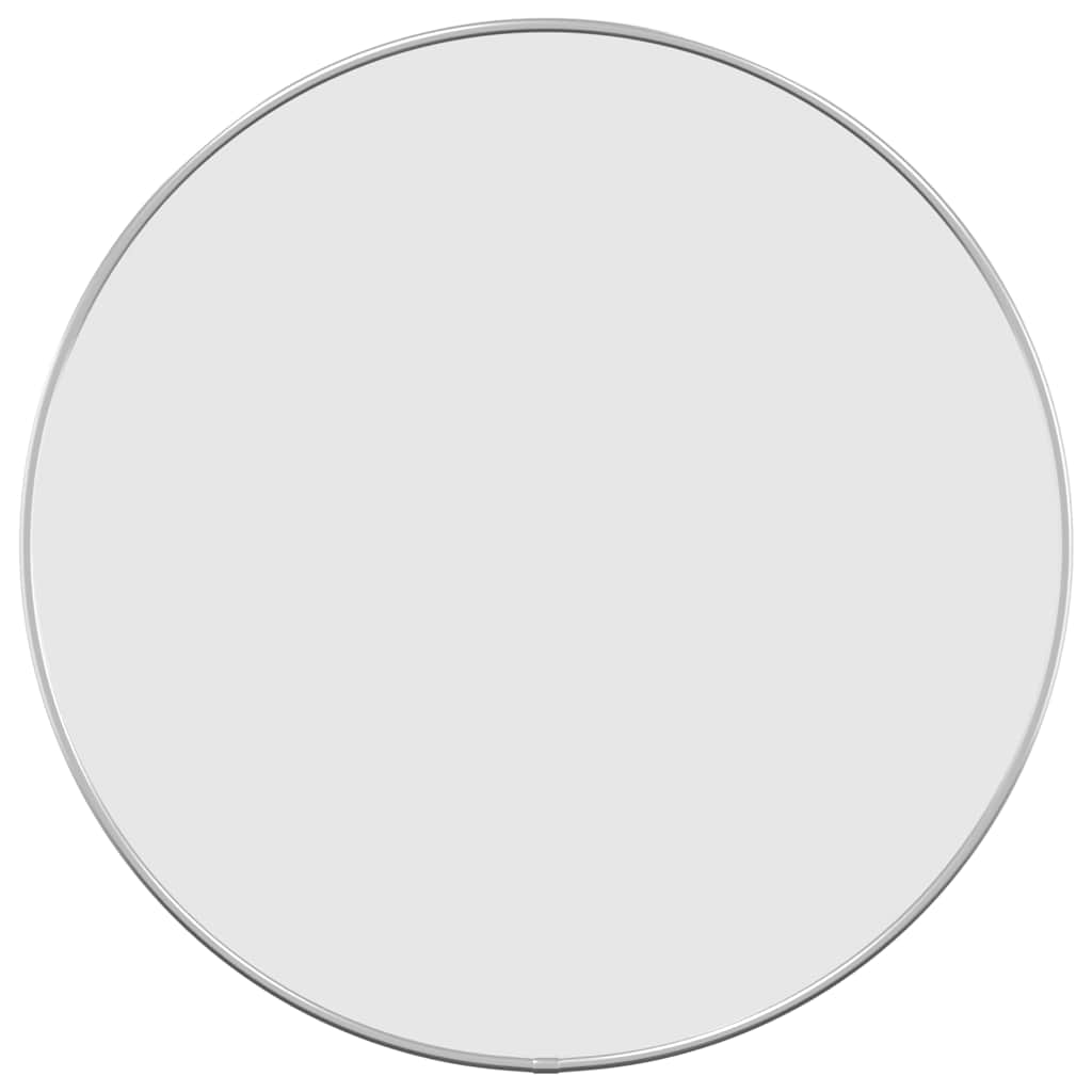 Wandspiegel rond Ø50 cm zilverkleurig is nu te koop bij PeponiXL, paradijselijk wonen!